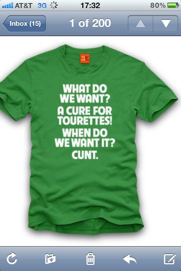 rickygervais's tweet image. I've sorted my merchandise for the tour too.