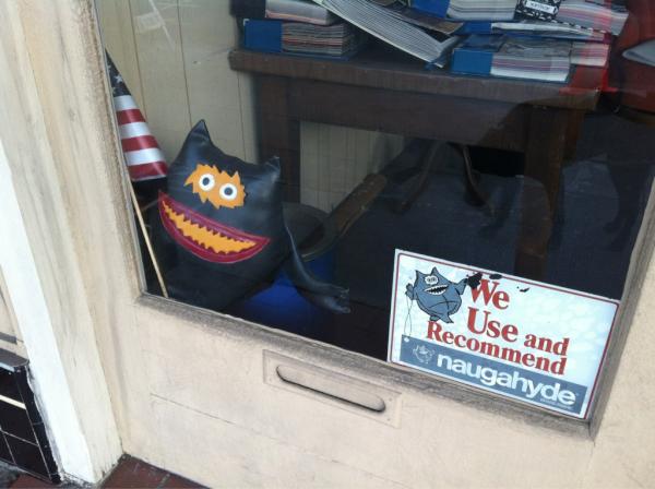 A rare sighting in the alameda ca wilds: a live Nauga!