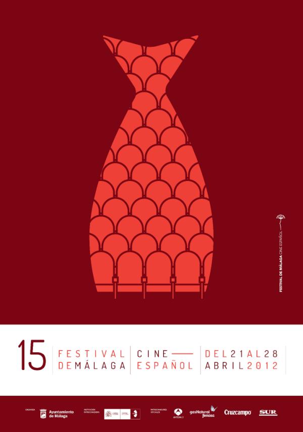Pues auqnue estamos de rueda de prensa, ahí va el cartel de la XV edición del Festival de Cine de Málaga.