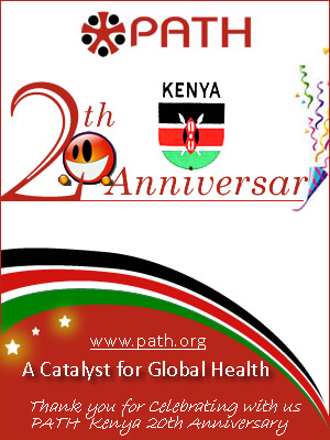 PATH Kenya 20TH Anniversary Celebrations Mobile Wallpaper....Share with your Tweeps :-)