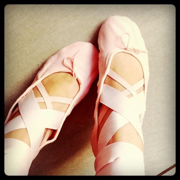 Yasizzle's tweet photo. Ballet shoes :) its been a long long time :) http://t.co/PYbKAZbJ