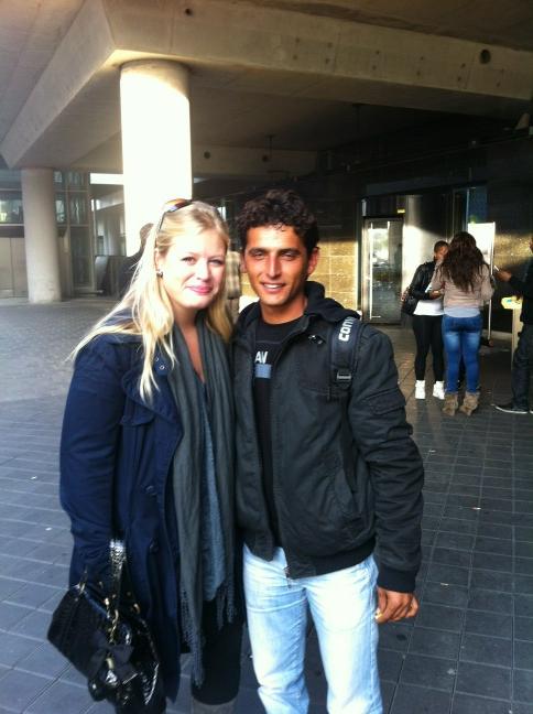 Yakup weer bij Ilse