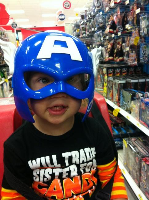 My little Captain America !!!