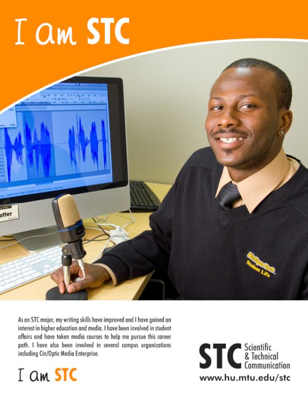 Have you seen our latest I am STC poster? #techcomm #michigantech #iamstc
