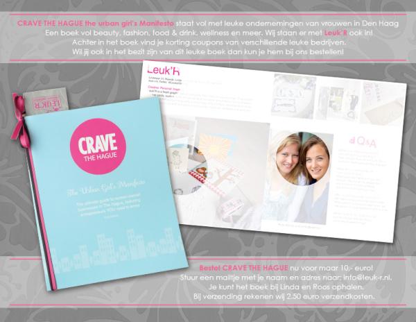 Super leuk CRAVE THE HAGUE! En wij staan er ook in!