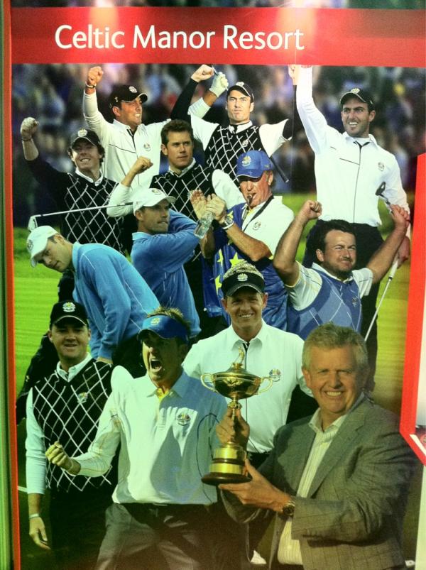 eurogolfdesign's tweet image. Great photo on the @TheCelticManor stand at #ITGM in Antalya. RM