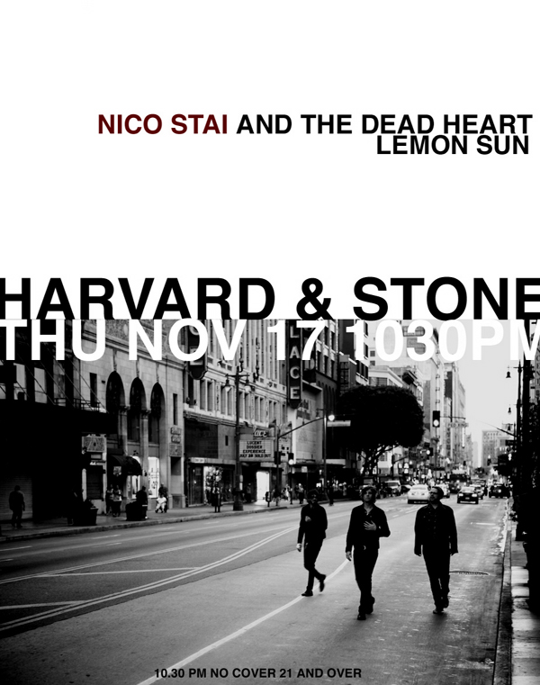chopshopmusic's tweet photo. LA peeps! @NICOSTAI show tomorrow night! How rad is this flyer? http://t.co/HsTX20i3