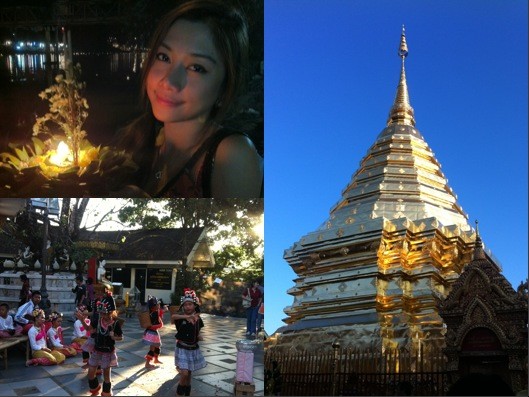 IceZitweet's tweet image. Loi Kratong at Chiangmai(Thailand)^^