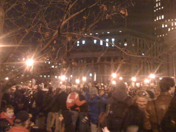 OccupyWallStNYC's tweet photo. This is what happens when you try to evict an idea: #N17 #ows http://t.co/fj9GRdpk