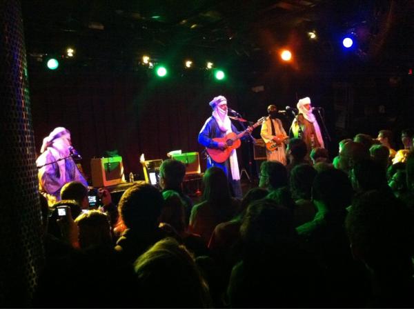 lastsongfilm's tweet photo. Crowd going crazy at sold out @TINARIWEN in Boston. #desertblues #livemusic http://t.co/PRW6jHNZ