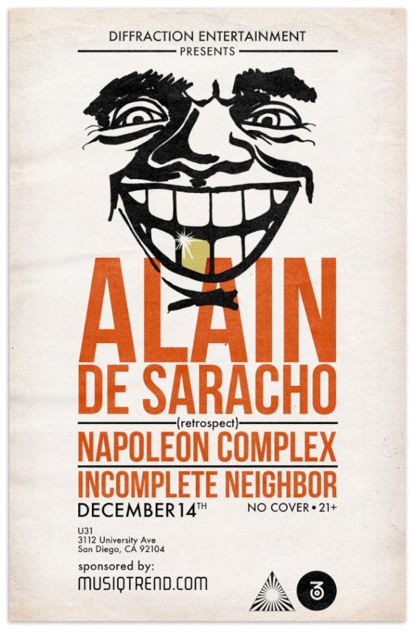 DiffractionEnt's tweet image. flier to Dec 14th event