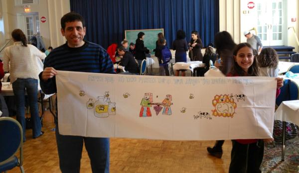 jyoungmd's tweet photo. Tallit workshop http://t.co/7dRQROox