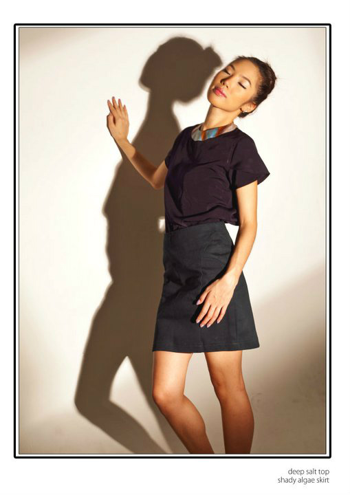 Shady Algae Skirt on SALE 10%! give us a blink at facebook.com/portethelabel and get excited with another discount!