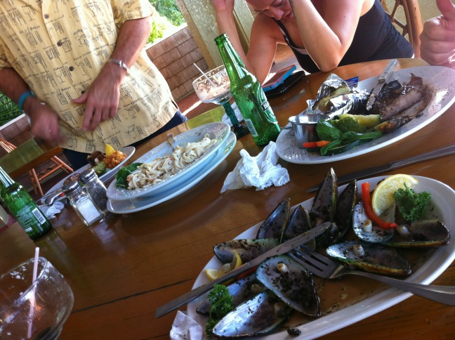 We enjoyed the free food after the commercial shoot! http://t.co/caXjufCI