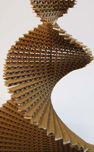 Possibly Worlds tallest cardboard Christmas tree by <a href="/gilesmiller/">Giles Miller Studio</a> installed <a href="/DesignMuseum/">the Design Museum</a> on 2 Dec #ChristmastreeOMG