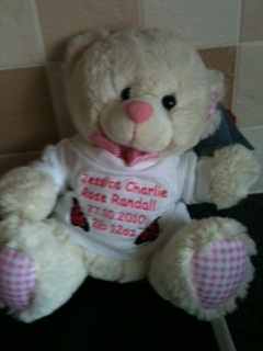 with love and hugs from bears of comfort xx