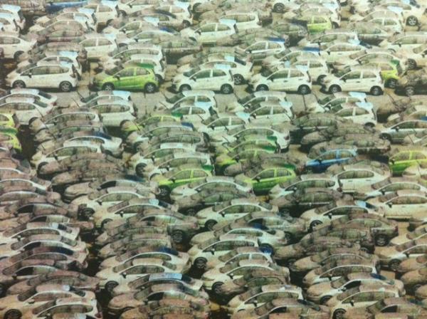 MariaBKK's tweet image. Автомобили HONDA после наводнения.