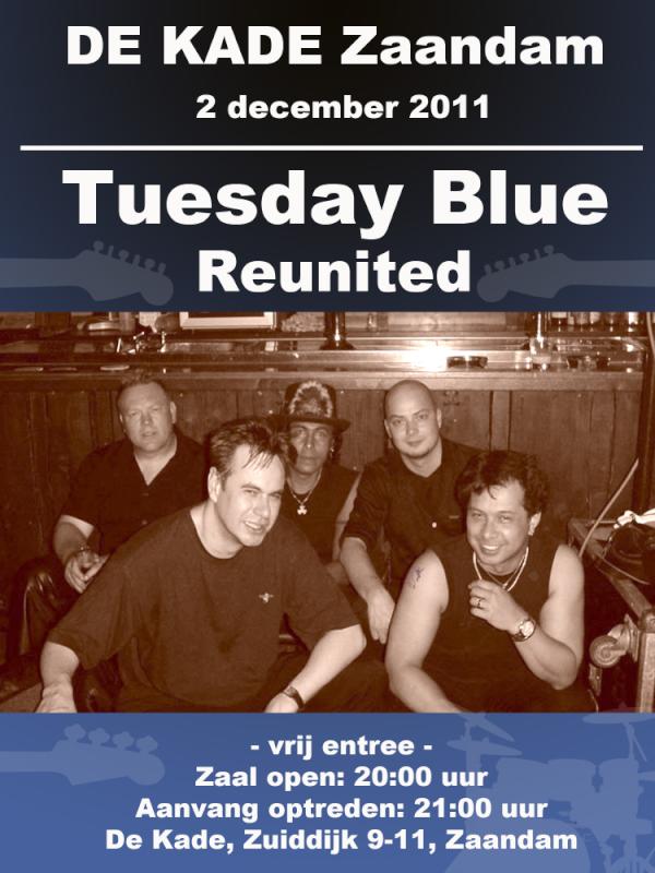 A.S Vrijdag Tuesday Blue Reunië komt allen