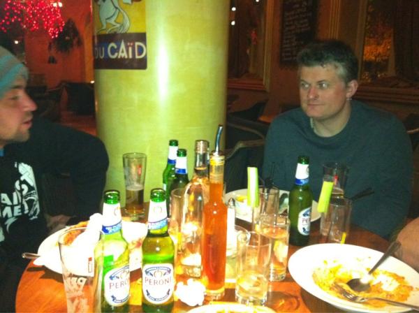 Gregorynolan's tweet image. @gillsandell @anna_jenks @josilvercello @emilybarkerhalo I&apos;m on the sauce again.... It&apos;s 2 4 1 on Peroni. #fthctour