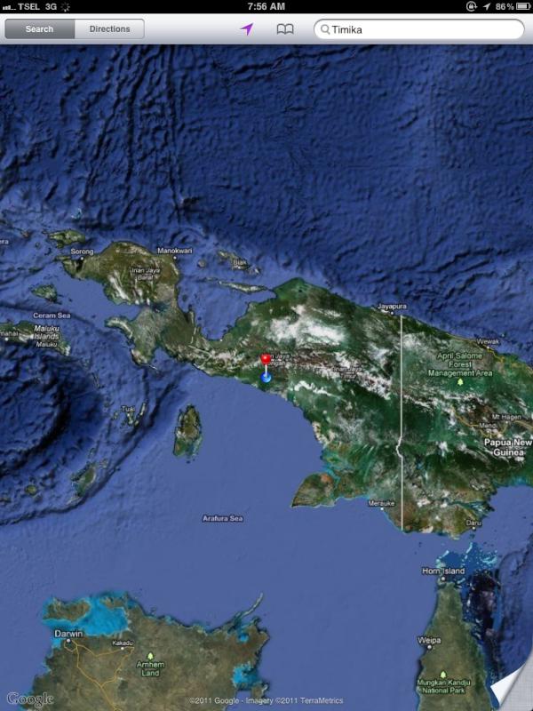 twcase's tweet image. First day at timika papua see photo