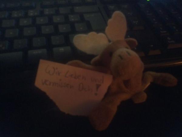 NGreck's tweet photo. From my Baby... Thanks honey ❤ http://t.co/i1DCz5gp