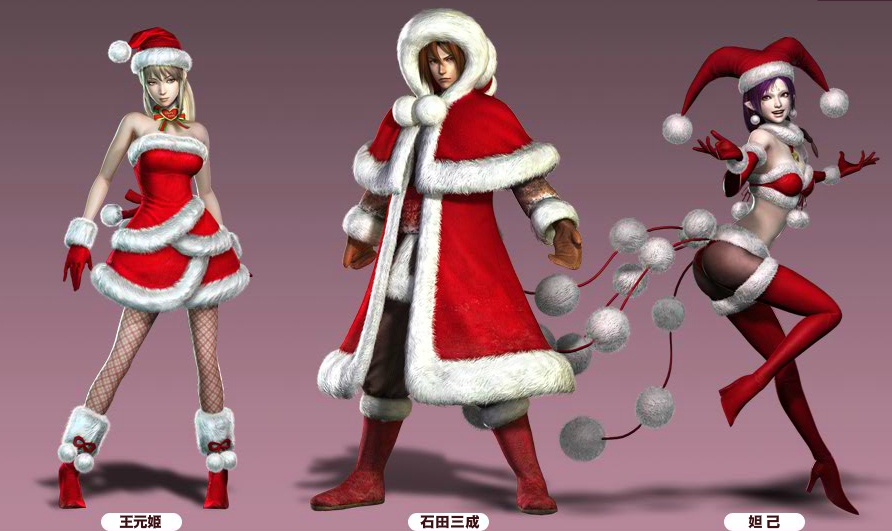 無双orochi 公式 無双orochi3 Ultimate 発売中 Pa Twitter 無双orochi2 初回限定特典 王元姫 石田三成 妲己 サンタ コスチューム のcg化した画像ができあがってきました 今まではイラストでのご紹介でしたが 3dレンダリングされた画像 いかがですか
