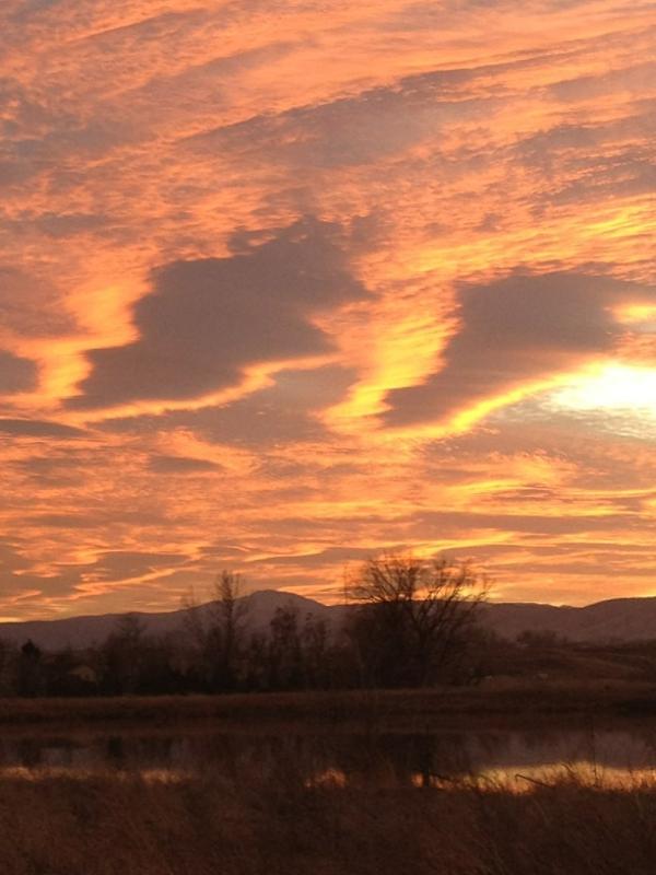 BocoRanger's tweet image. Rangers always say we get paid in sunsets!  Wednesday's was a jackpot.