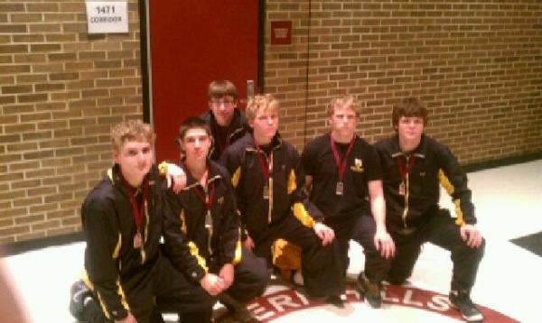 6 wrestlers won a medal today at WH tournament.