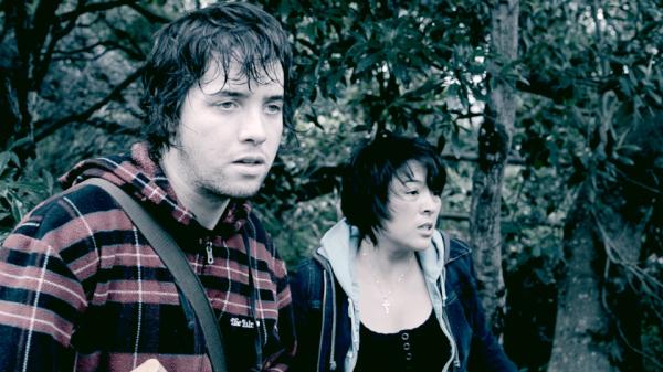 Screenshot of Jarred and Eliza in this dangerous world. Follow the making of this series at facebook.com/HiddenPeaksThe…
