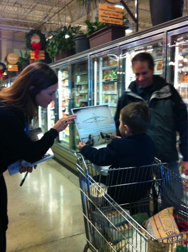 Our littlest fan of #PowerandGrace @WFMPrinceton