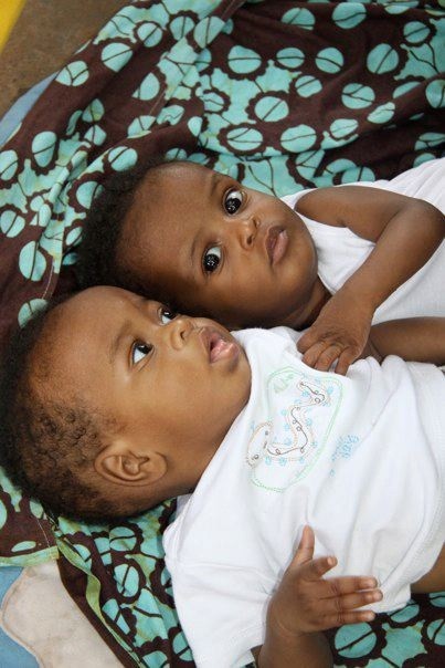 ProjectMoz's tweet image. TWINS! Celio and Elio, aged 6 months, arrive at All Nations orphanage.