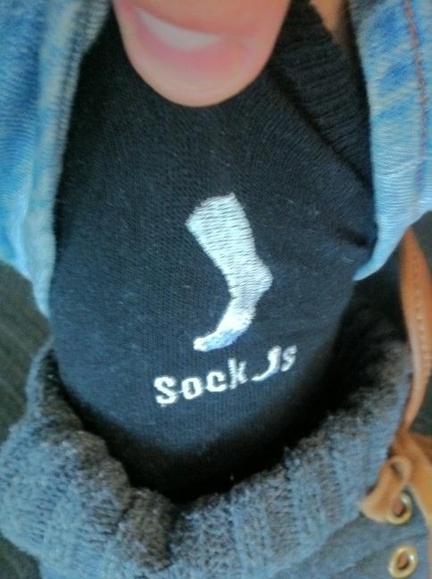 objectCreate's tweet image. Rocking the #sockjs socks today @SockJS /cc @majek04