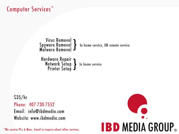 IBDMEDIA's tweet photo. Computer Virus? We can help! - http://t.co/49vLxbuS