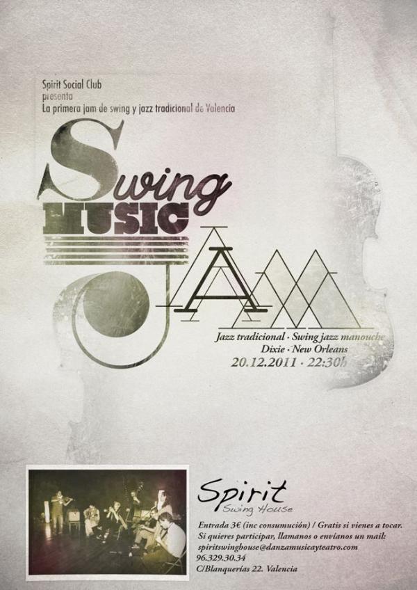 spiritswinghous's tweet photo. Las JAM's de música en Spirit Swing House desde el 20 de Diciembre. Jazz tradicional, Swing, Jazz Manouche, New Orleans http://t.co/ImuFOX3h