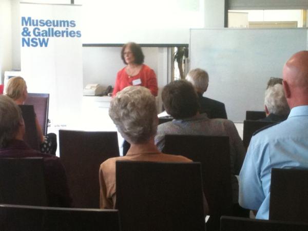 Final workshop for the M&GNSW museum standards program in Cooma. Very positive feedback from the participants.