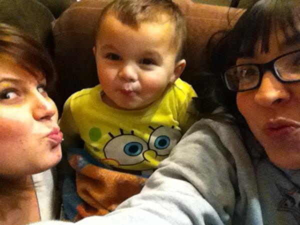 YoshiTheTank's tweet photo. My Nina, mommy and me!!! @whatcanisayyy @jehssikakasher http://t.co/X93kthzN