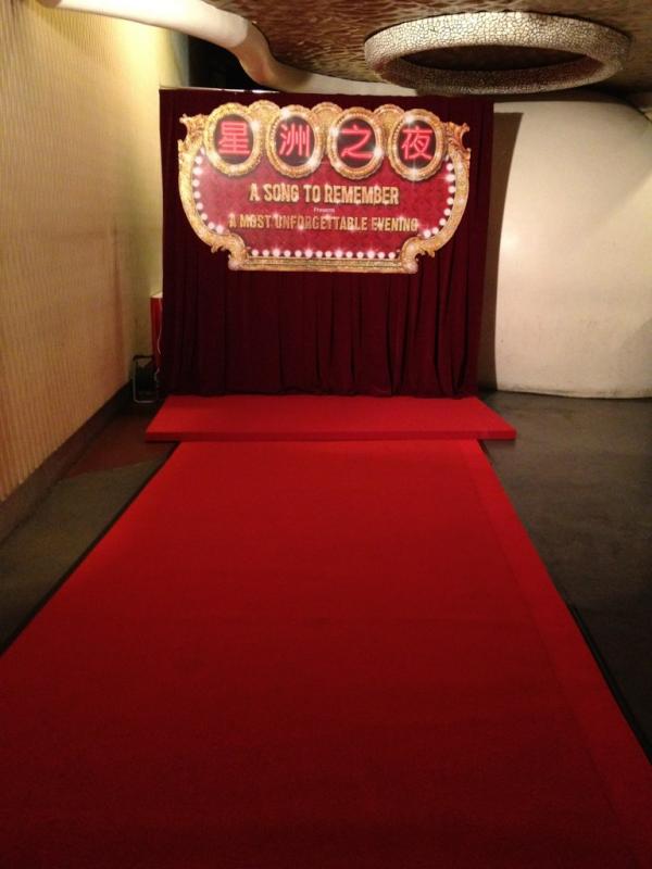 ch8sg's tweet image. let the red carpet roll n countdown begin! "#asongtoremember presents a most unforgettable evening"