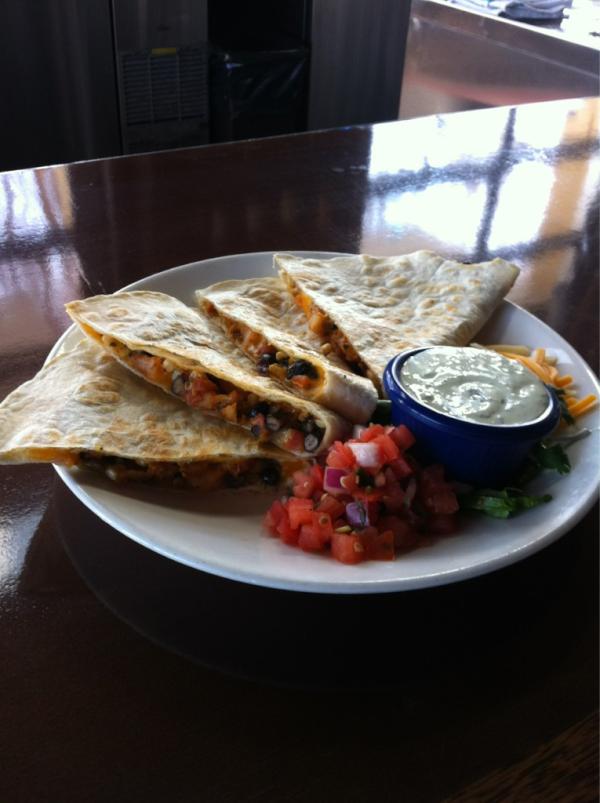 theblueplate's tweet photo. Making lunch plans? How about a shrimp quesadilla @theblueplate or @local191 http://t.co/Vn4Qbbna