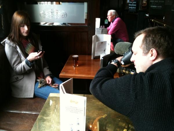 FunfMedia's tweet image. Shoot going well! And Jennie, our actress for the day is ace :-)