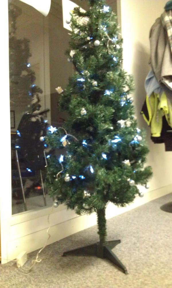 camvine's tweet photo. It's beginning to look a lot like Christmas in the Camvine office http://t.co/RCUb4Vwf