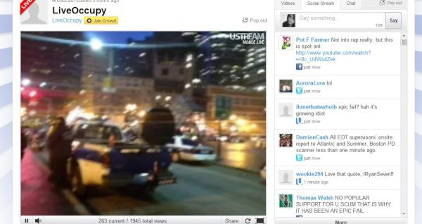 AnonymousPress's tweet photo. Another screenshot of the LRAD present on the Boston Raid - this is a better photo. #OccupyBoston #OBRaid http://t.co/zAGD8yiq