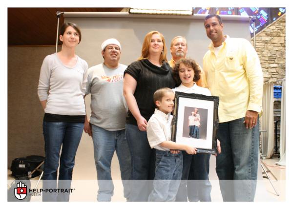 HelpPortraitATX's tweet image. First photo out the gate! #HelpPortrait #Austin