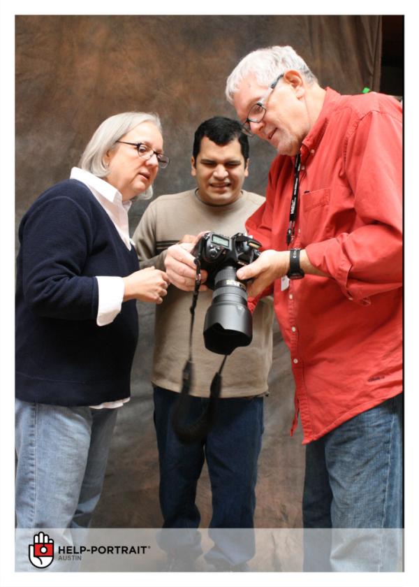 HelpPortraitATX's tweet image. Sharing the joy of a photo! #HelpPortrait #Austin