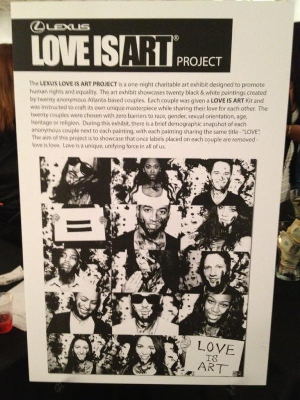 janahicks's tweet photo. Having an Amazing time at @lexus "The Love is Art Show" @masonmurer #loveisart  check out pics on @MetromixAtl on Mon. http://t.co/Az7ca9r4