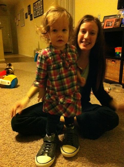JesseFitton's tweet photo. Joss is trendy but I think her shoes are to big. ;-) http://t.co/KdlvVJmJ