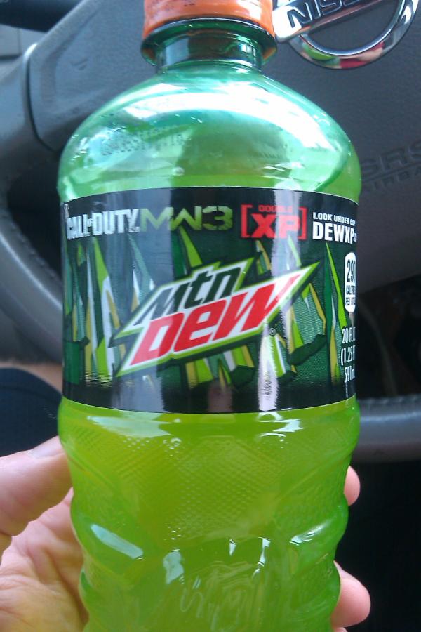 IamParkerCole's tweet image. First #mtndew since August 17th #sososogood