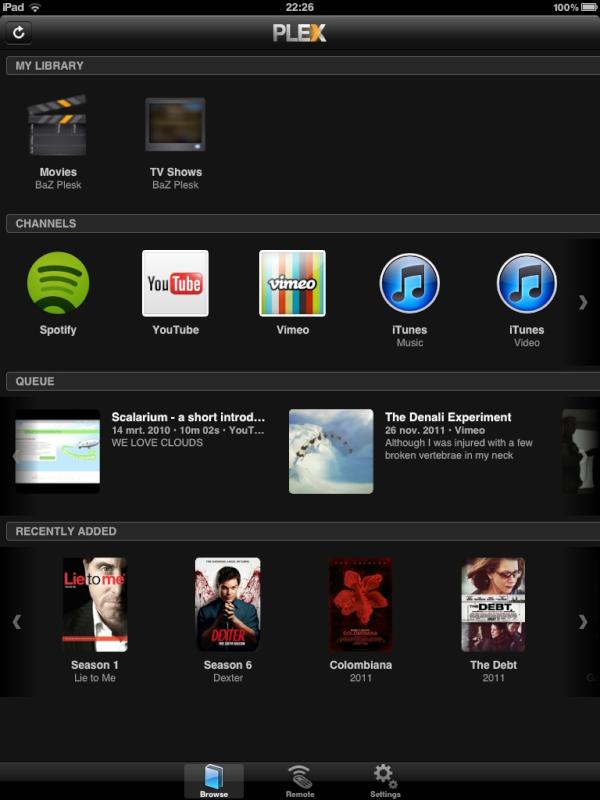 Briljant dat myPlex Queue; bookmark video's van Youtube, Vimeo etc. en kijk op je TV, ipad, iphone of android