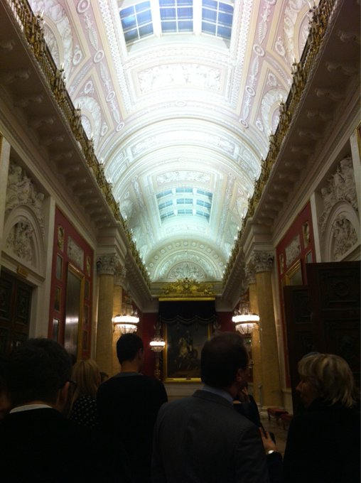 A private tour of Russia's largest art museum ,the Hermitage. #architecture thanks @RiveGaucheMsk http://t<a href="/tag/architecture"class="tags"><span>#architecture</span></a>