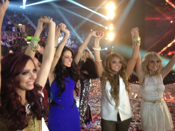 LittleMix's tweet photo. THANK YOU so so so much for voting. You've changed our lives forever! We love you #LittleMixers http://t.co/yJdOE2Vn