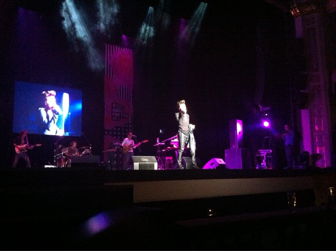 Saw the famous russian pop singer Dima Bilan at the miss Rive Gauche concert. Thanks @planetDiesel http://t<a href="/tag/architecture"class="tags"><span>#architecture</span></a>